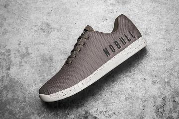 Dark / Grey Nobull Clay Speckle Women's Trainers | CA E1997B